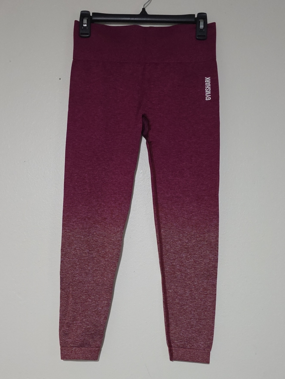 Gymshark Burgundy Ombre High-Rise Leggings